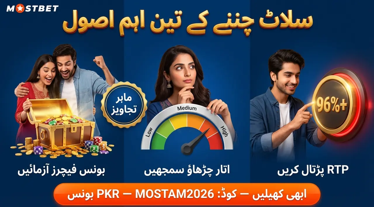 RTP، اتار چڑھاؤ اور بونس کے مطابق سلاٹ منتخب کریں
